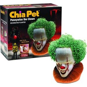 Chia Pet Pennywise IT the Clown Decorative Halloween Planter